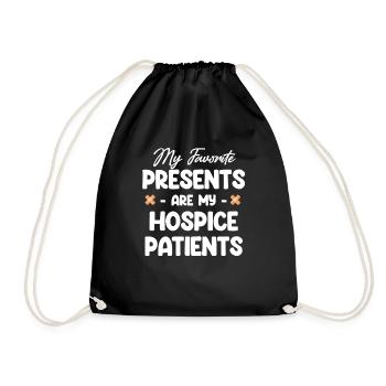 My favorite gifts are mine - Drawstring Bag - black - Front