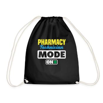 Apothecary Apothecary Apothecary Pharmacy Gift - Drawstring Bag - black - Front