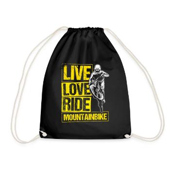VTT VTT Vélo Fans de vélo Vélo Vélo Cyclisme - Sac de sport léger - noir - Devant