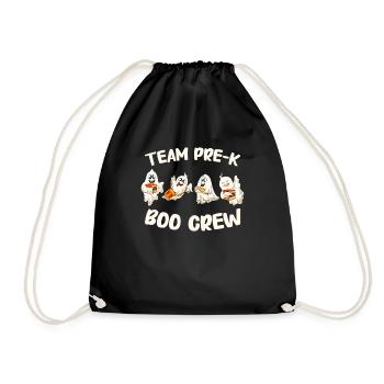 Funny Teacher Halloween Gifts - Drawstring Bag - black - Front