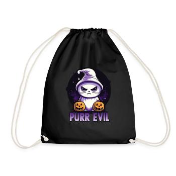 Costume d'Halloween Trick or Treat Chats - Sac de sport léger - noir - Devant