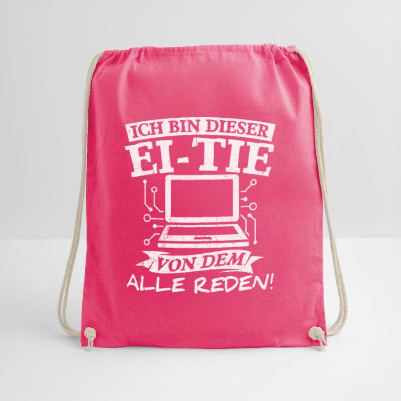 IT Computer PC Beruf Abreit Computer Fan Spruch IT Turnbeutel