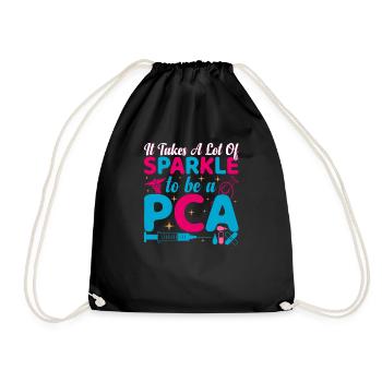 Génial Il faut beaucoup d’éclat pour être un millésime PCA - Sac de sport léger - noir - Devant