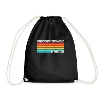 Upper Palatinate Forest - Drawstring Bag - black - Front