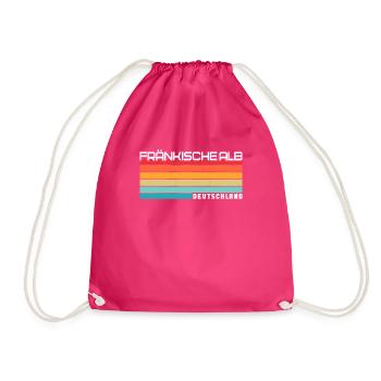 Jura franconien - Sac de sport léger - fuchsia - Devant