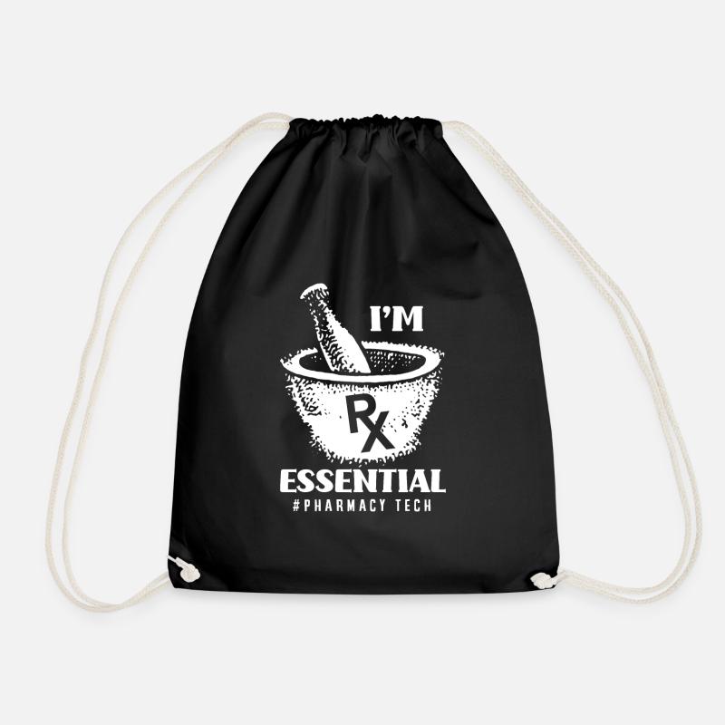 Apotheker Apothekerin Apotheke Geschenk - Turnbeutel - Schwarz