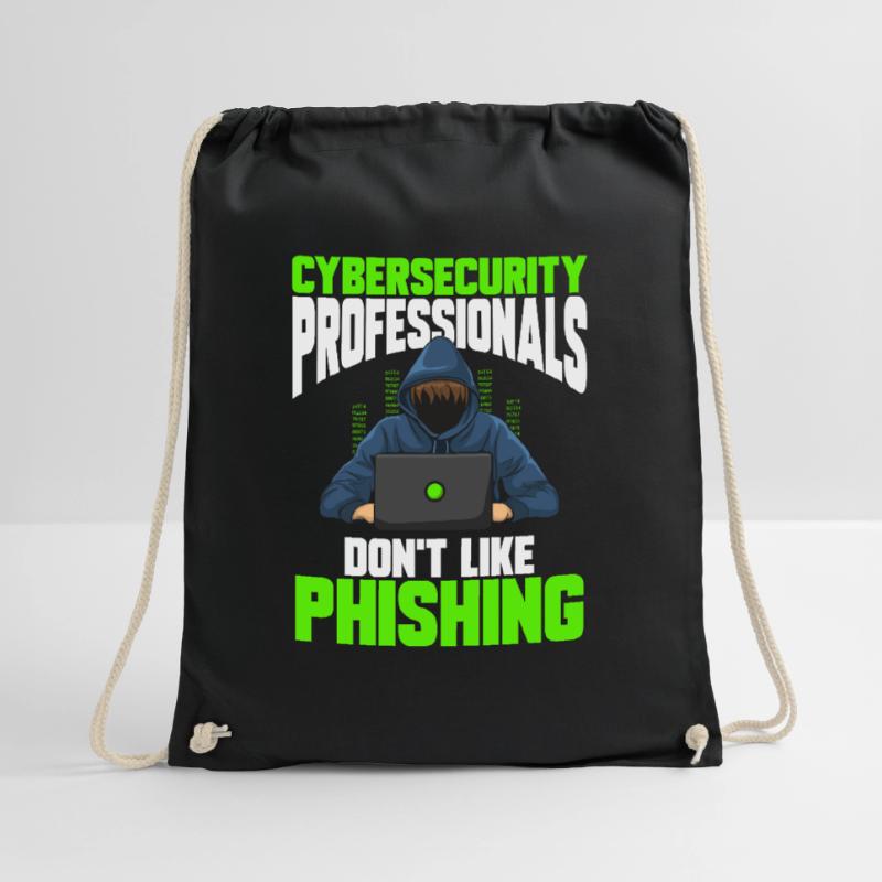 Cybersecurity Hackers IT Security Drawstring Bag