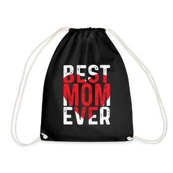 Maman cadeau fête des mères anniversaire maman - Sac de sport léger - noir - Devant