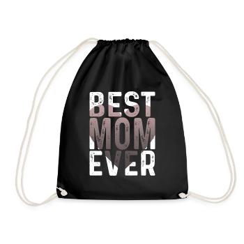 Maman cadeau fête des mères anniversaire maman - Sac de sport léger - noir - Devant