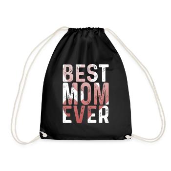 Maman cadeau fête des mères anniversaire maman - Sac de sport léger - noir - Devant
