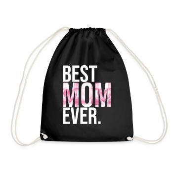 Maman cadeau fête des mères anniversaire maman - Sac de sport léger - noir - Devant