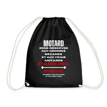 Männer, Frauen, Humorvoll, Humorvolles T-Shirt-Geschenk - Turnbeutel - Schwarz - Vorne