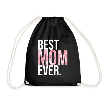 Maman cadeau fête des mères anniversaire maman - Sac de sport léger - noir - Devant