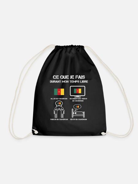 temps libre cameroun - Sac de sport léger - noir