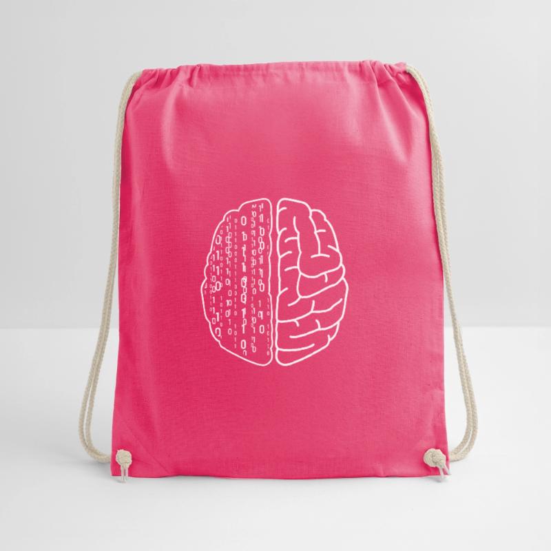 Funny Programmer Brain Funny Programming Drawstring Bag