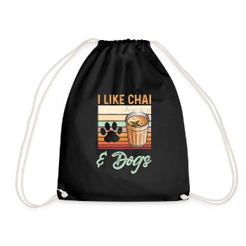 Thé Chai Masala Chai - Sac de sport léger - noir - Devant