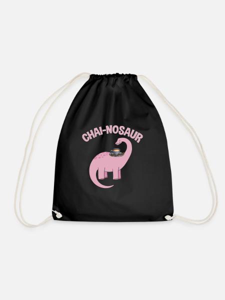 Chai Tea Masala Chai - Drawstring Bag - black
