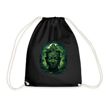 Buddhismus Yoga Buddhist Zen Meditation Buddha - Turnbeutel - Schwarz - Vorne