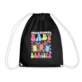 Nurse Baby Maternity Nurse - Drawstring Bag - black - Front