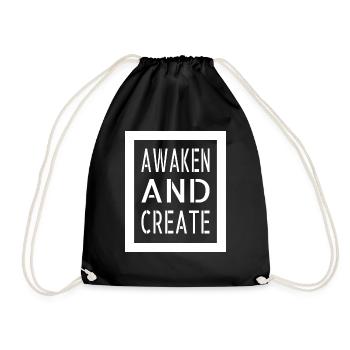 Innovation Bday Sayings Seeking Enlightenment - Drawstring Bag - black - Front