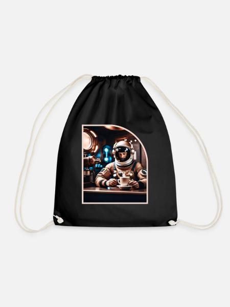Milky Way Barista - Turnbeutel - Schwarz