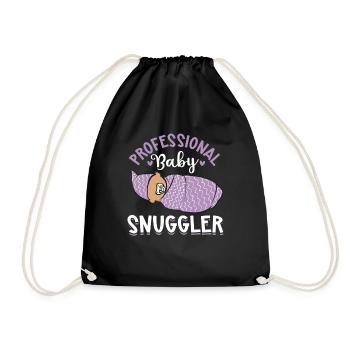 Nurse Baby Maternity Nurse - Drawstring Bag - black - Front