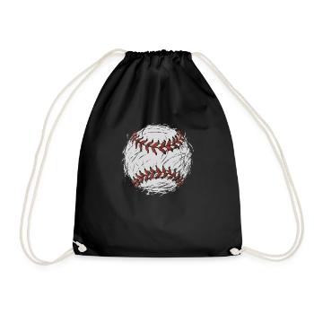 Base-ball - Sac de sport léger - noir - Devant