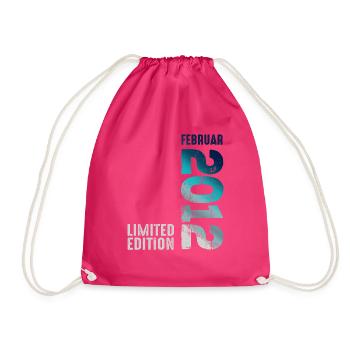 Limited Edition February 2012 Legendary Since - Drawstring Bag - fuchsia - Front