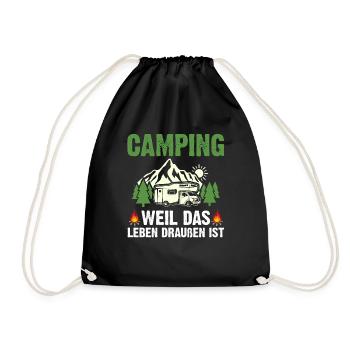 Camping-car Camping-car Camping Camping - Sac de sport léger - noir - Devant