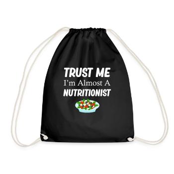 Croyez-moi, je suis presque un médecin - Sac de sport léger - noir - Devant