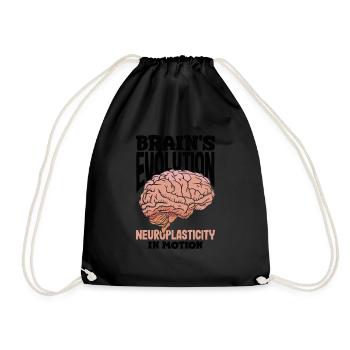 Unlock Your Brain's Potential Neuroplasticity - Turnbeutel - Schwarz - Vorne
