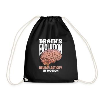 Unlock Your Brain's Potential Neuroplasticity - Turnbeutel - Schwarz - Vorne