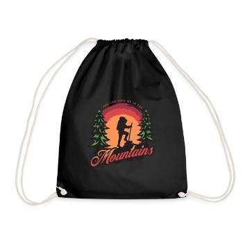Randonnée dans les montagnes Aventure en plein air - Sac de sport léger - noir - Devant