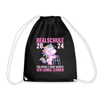 Secondary School Young Girls Secondary School 2024 - Drawstring Bag - black - Front