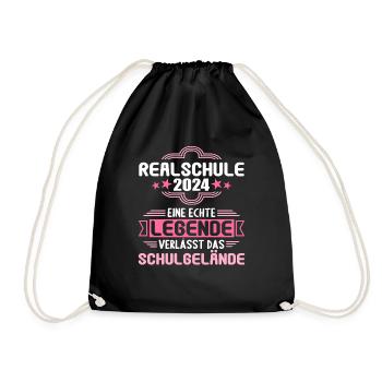 Secondary School Young Girls Secondary School 2024 - Drawstring Bag - black - Front