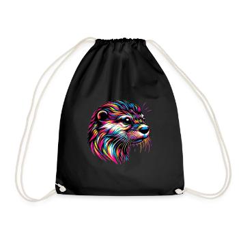 Dwarf gods - Drawstring Bag - black - Front