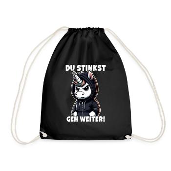 Tu pues Va sur Sarcastique - Sac de sport léger - noir - Devant