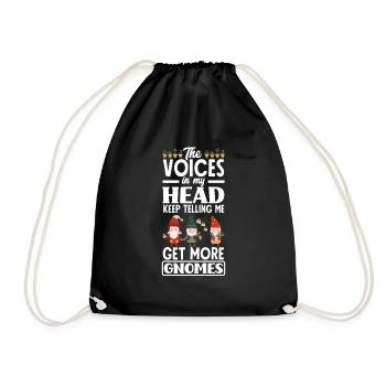 Jardinier, Jardinier, Jardinier, Jardinier Amateur, Plantes - Sac de sport léger - noir - Devant