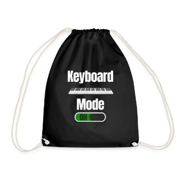 Keyboard-modus On Player Walzer Keyboarder - Turnbeutel - Schwarz - Vorne