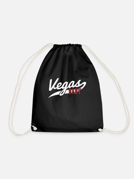 Las Vegas Nevada Souvenir Geschenk - Turnbeutel - Schwarz