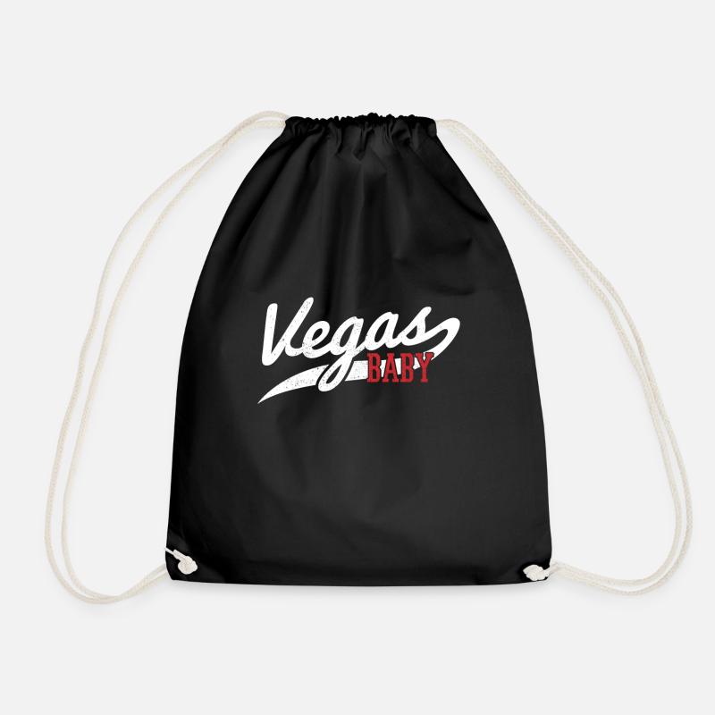 Las Vegas Nevada Souvenir Geschenk - Turnbeutel - Schwarz