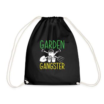 Jardinier, Jardinier, Jardinier, Jardinier Amateur, Plantes - Sac de sport léger - noir - Devant