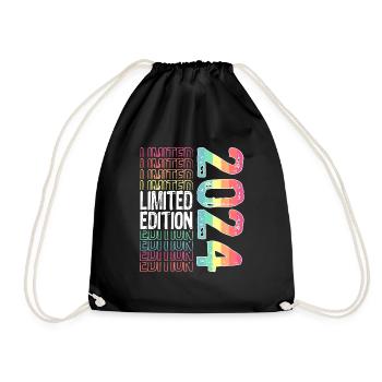 Edition limitée depuis 2024 Anniversaire Millésime 2024 - Sac de sport léger - noir - Devant