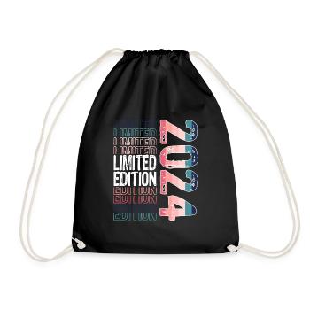 Edition limitée depuis 2024 Anniversaire Millésime 2024 - Sac de sport léger - noir - Devant