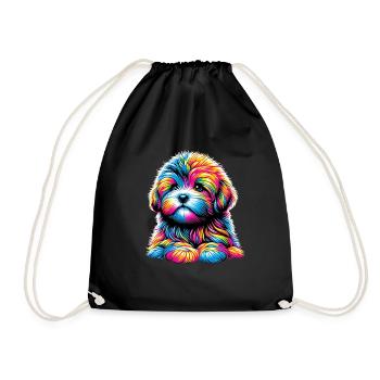 Bolonka Zwetna Chiot - Sac de sport léger - noir - Devant