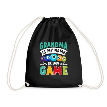 Joueur de bingo Gagnant de la loterie Bingo - Sac de sport léger - noir - Devant