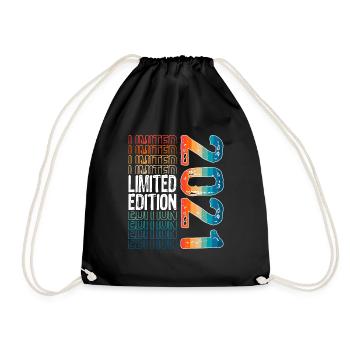 Edition Limitée depuis 2021 Anniversaire Millésime 2021 - Sac de sport léger - noir - Devant