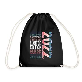 Edition limitée depuis 2022 Anniversaire Millésime 2022 - Sac de sport léger - noir - Devant