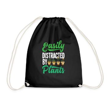 Jardinier, Jardinier, Jardinier, Jardinier Amateur, Plantes - Sac de sport léger - noir - Devant