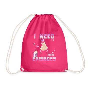 K-Drama Lover Drôle KDrama Maman - Sac de sport léger - fuchsia - Devant